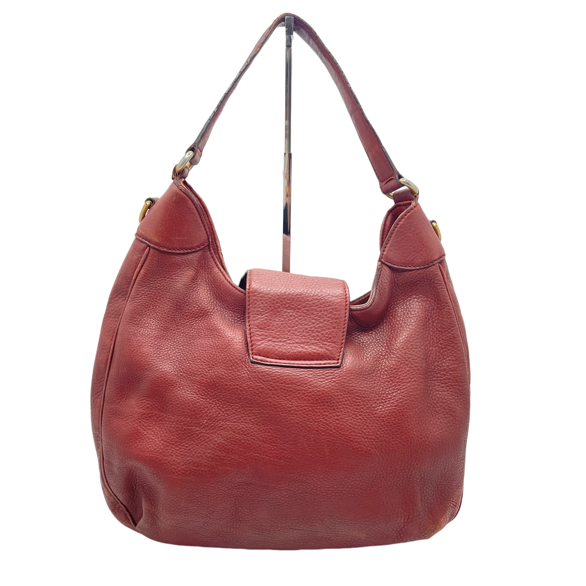 GUCCI Gucci Leather Shoulder Bag