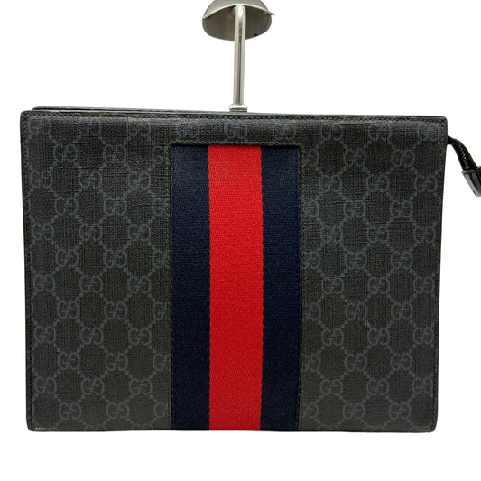 GUCCI GG Supreme Crunch Bag Clutch Bag
