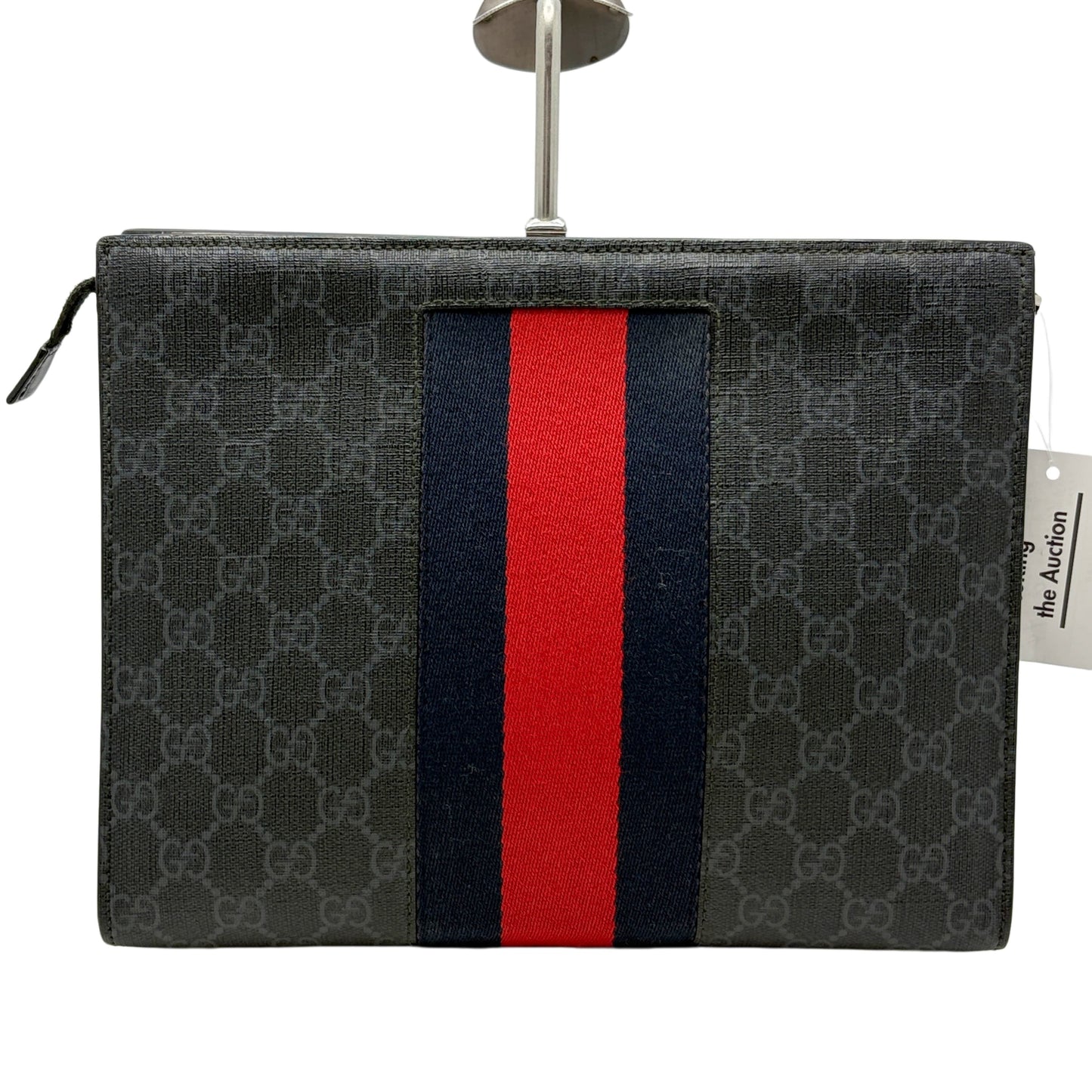 GUCCI GG Supreme Crunch Bag Clutch Bag