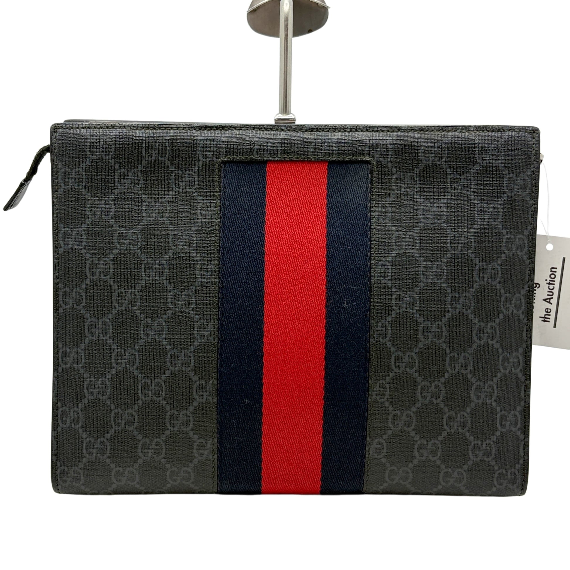 GUCCI GG Supreme Crunch Bag Clutch Bag