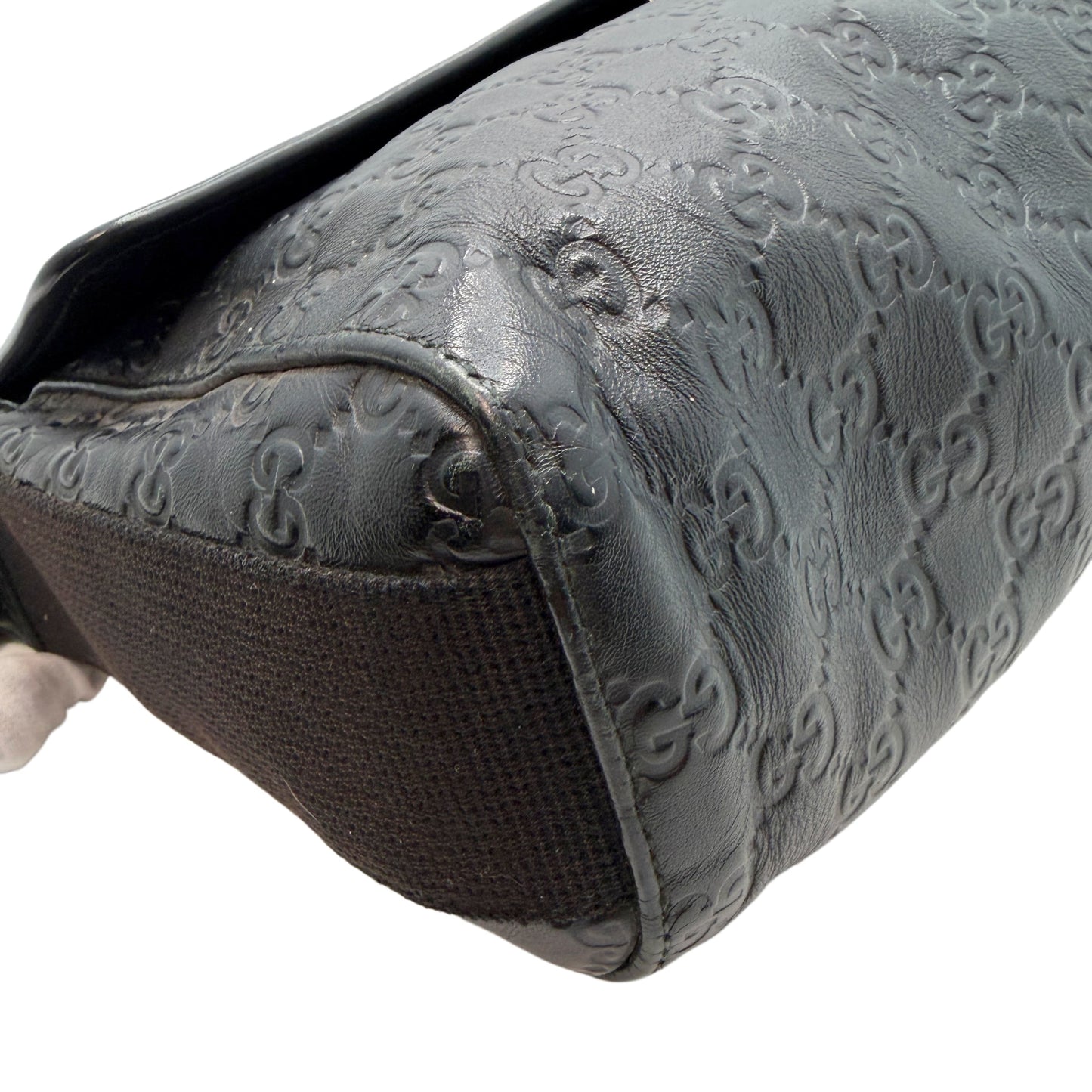 GUCCI Guccissima Leather Shoulder Bag