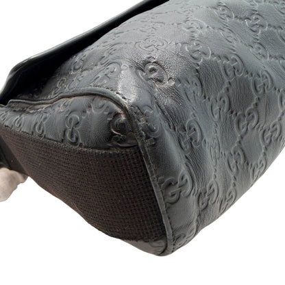 GUCCI Guccissima Leather Shoulder Bag