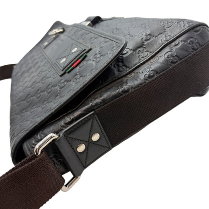 GUCCI Guccissima Leather Shoulder Bag