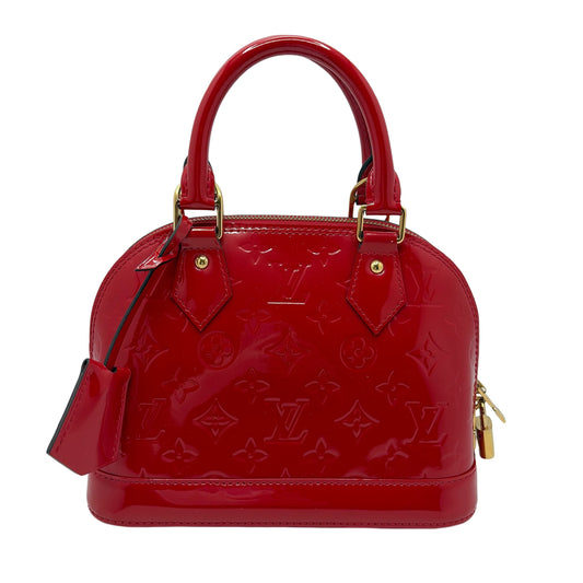 LOUIS VUITTON Louis Vuitton Vernis Alma BB Handbag