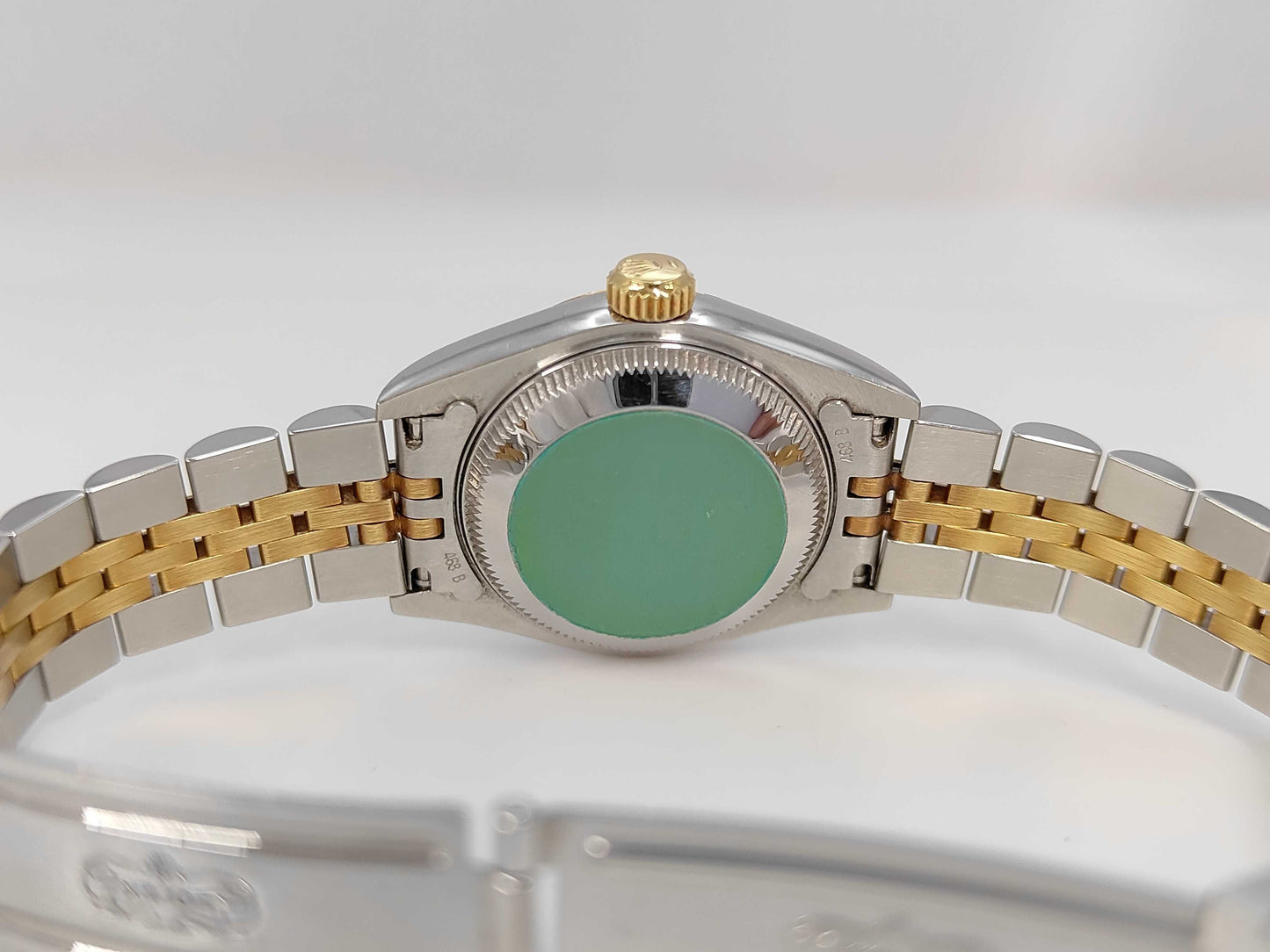 ROLEX 69173G T147210 Champagne Dial Jubilee Bracelet Women's Watch