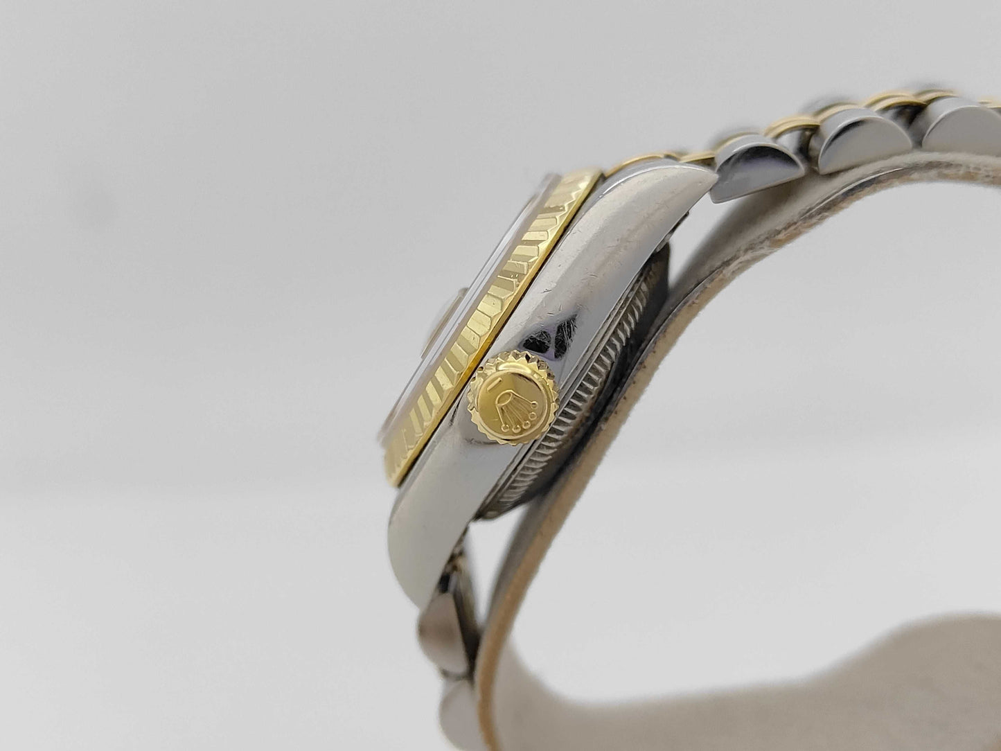 ROLEX 69173G T985762 Champagne Dial Jubilee Bracelet Unoperated Women's Watch