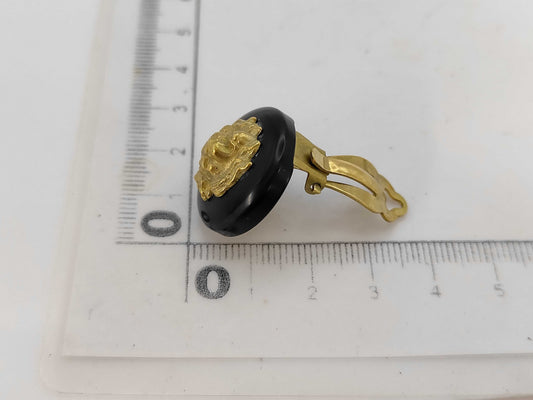 CHANEL Lion Motif 94A Earrings