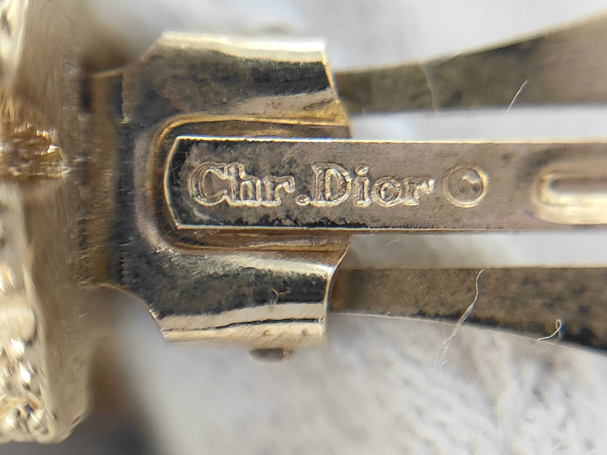 Dior earrings