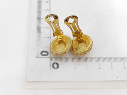 Burberrys Plated Rhinestone Earrings