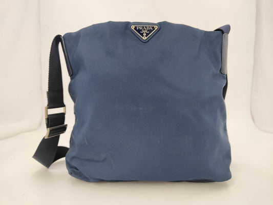 PRADA Prada blue shoulder bag
