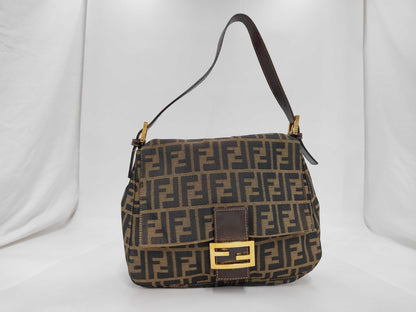 FENDI Mamma Bucket Zucca Pattern Handbag