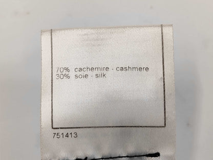 CHANEL CHANEL Sleeveless Top, Paris Streets, P27644V20068 #38, Eiffel Tower, Black, Ribbon Top