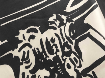 CHANEL CHANEL scarf store entrance Cambon silk logo other accessories