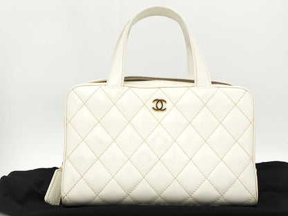 CHANEL Wild Stitch Handbag with Pouch, No. 7 Handbag