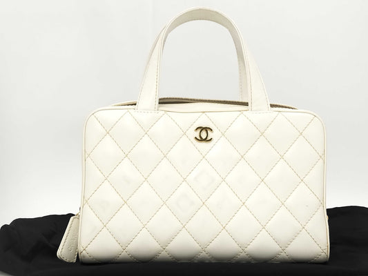 CHANEL Wild Stitch Handbag with Pouch, No. 7 Handbag