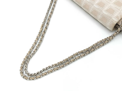 CHANEL Neutra Chocobar Chain Shoulder Bag