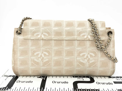 CHANEL Neutra Chocobar Chain Shoulder Bag