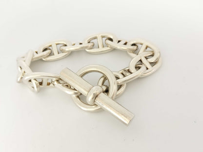 HERMES Chaine d'Ancre TGM Bracelet 107.5g Bracelet/Bangle