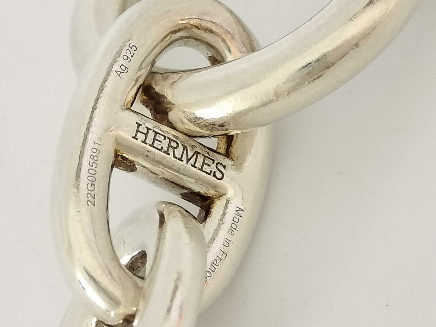HERMES Chaine d'Ancre TGM Bracelet 107.5g Bracelet/Bangle