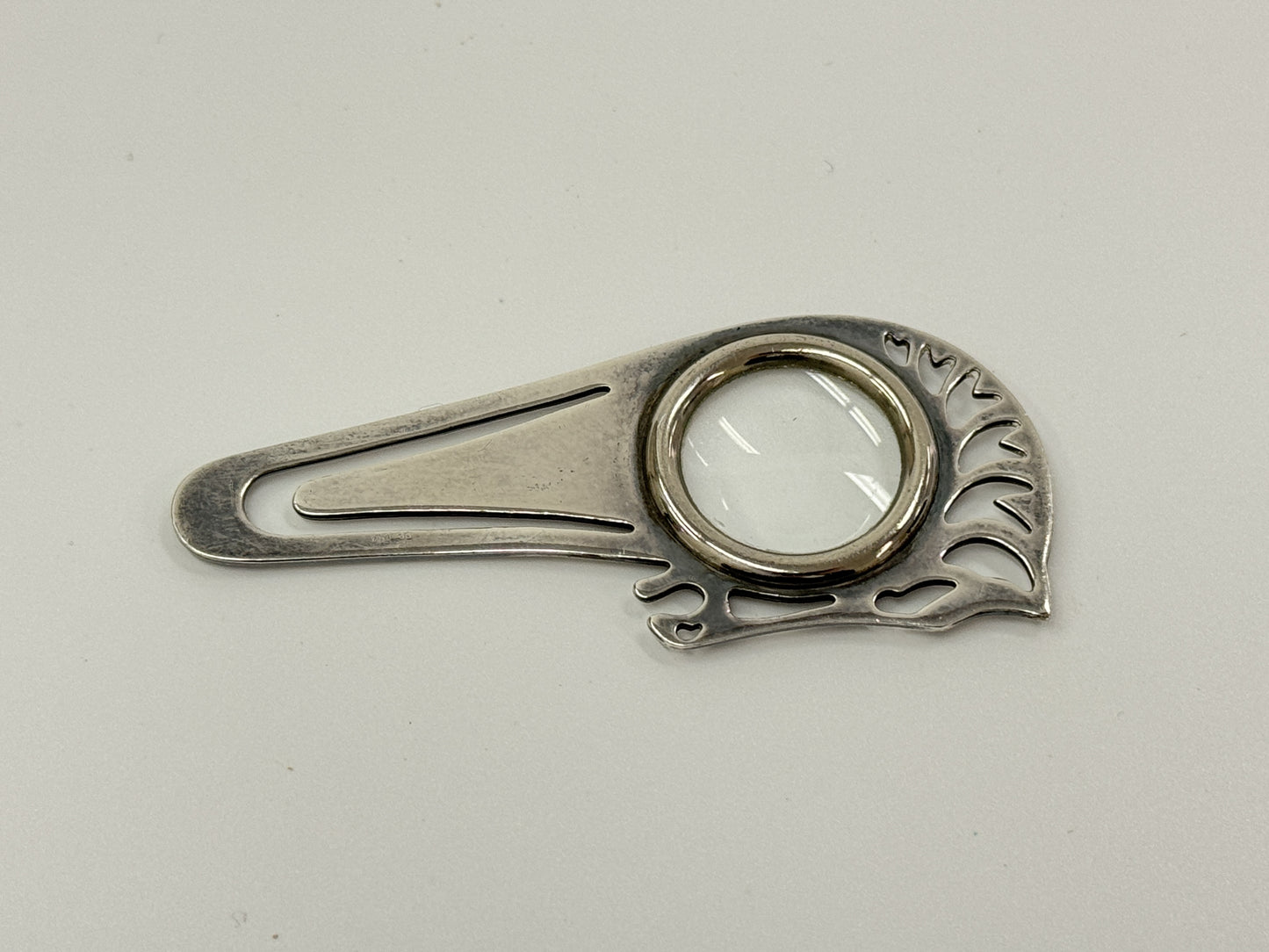 HERMES HERMES Hermes Magnifying Glass Bookmark Cheval Silver Hardware Other Accessories Other Accessories