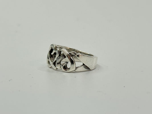 Tiffany & Co. SV925 Loving Heart Ring 4.0g