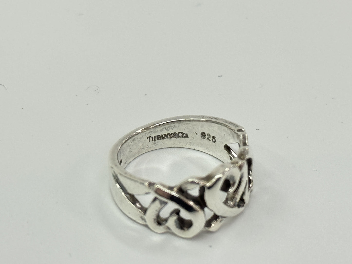 Tiffany & Co. SV925 Loving Heart Ring 4.0g