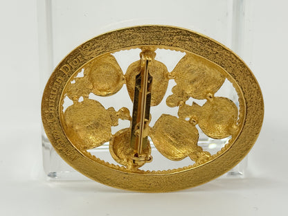 Dior Gold Brooch Brooch