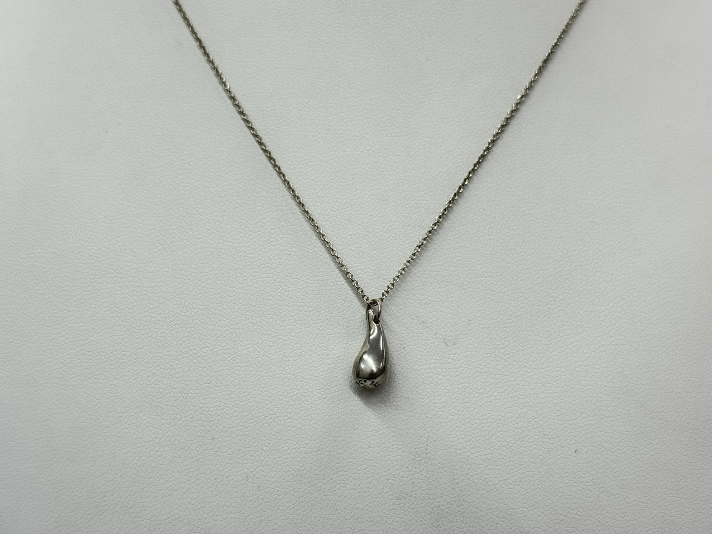Tiffany & Co. Tiffany Teardrop Necklace Pendant SV925/3.2g Necklace