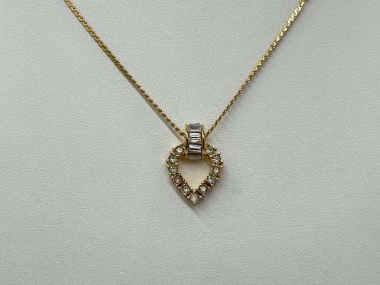 Dior Gold Necklace with 42cm Chain