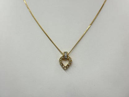 Dior Gold Necklace with 42cm Chain