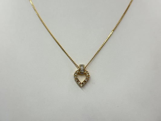 Dior Gold Necklace with 42cm Chain