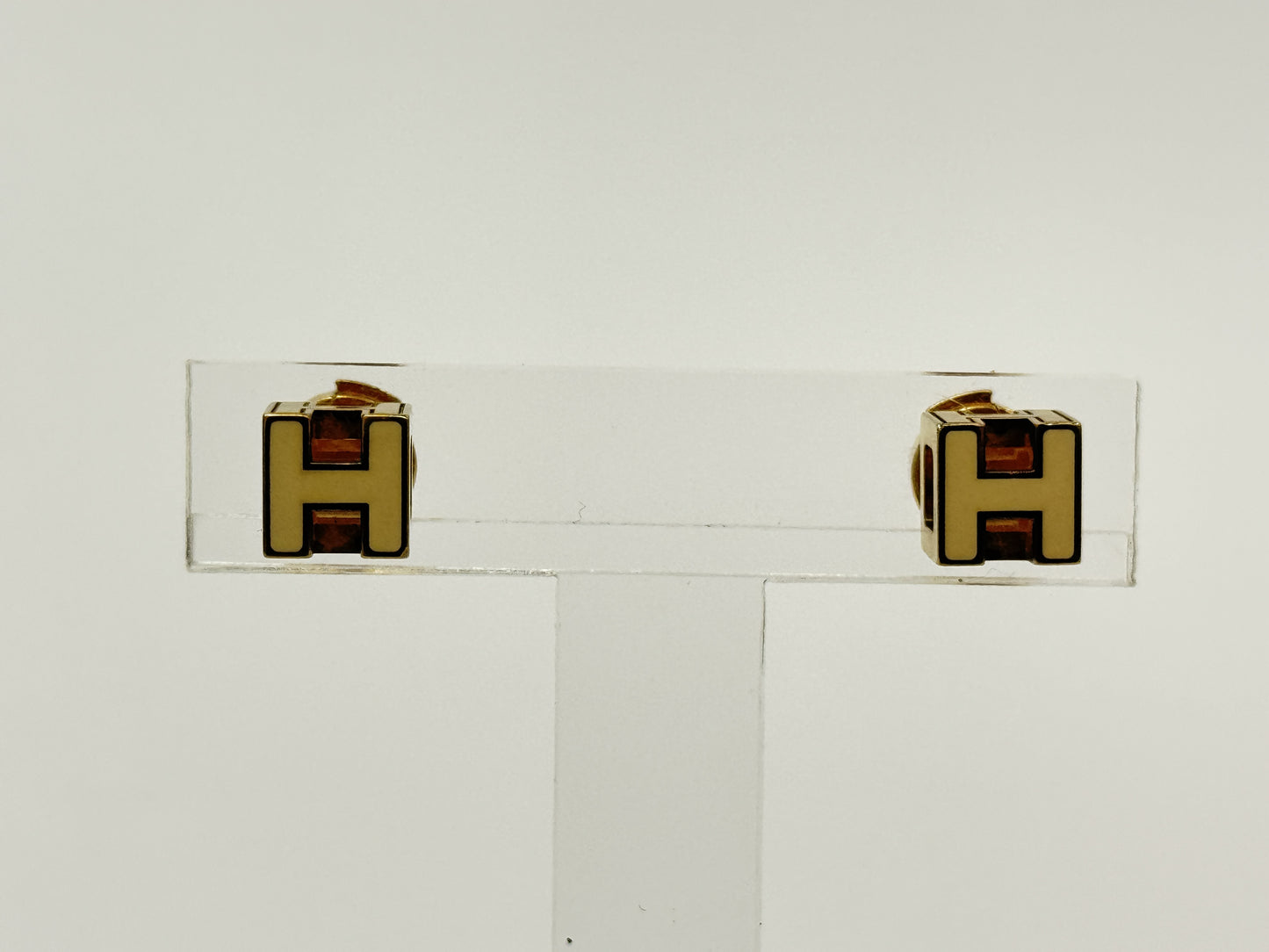 HERMES Cube Earrings Earrings Earrings