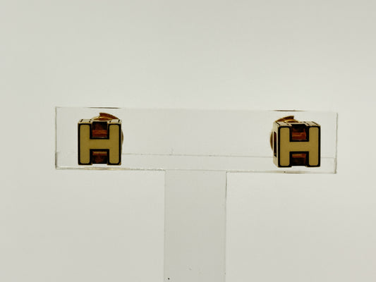 HERMES Cube Earrings Earrings Earrings
