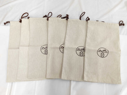 HERMES Herringbone Dust Bags Other Accessories