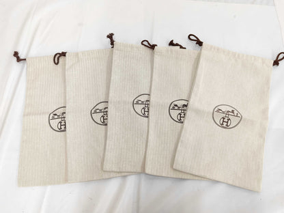HERMES Herringbone Dust Bags Other Accessories