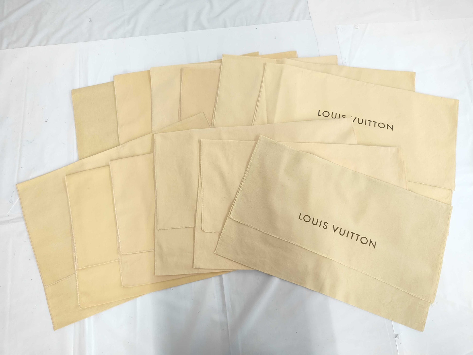 LOUIS VUITTON Dust Bags, Large, Approx. 55cm Wide, 12 Bags 