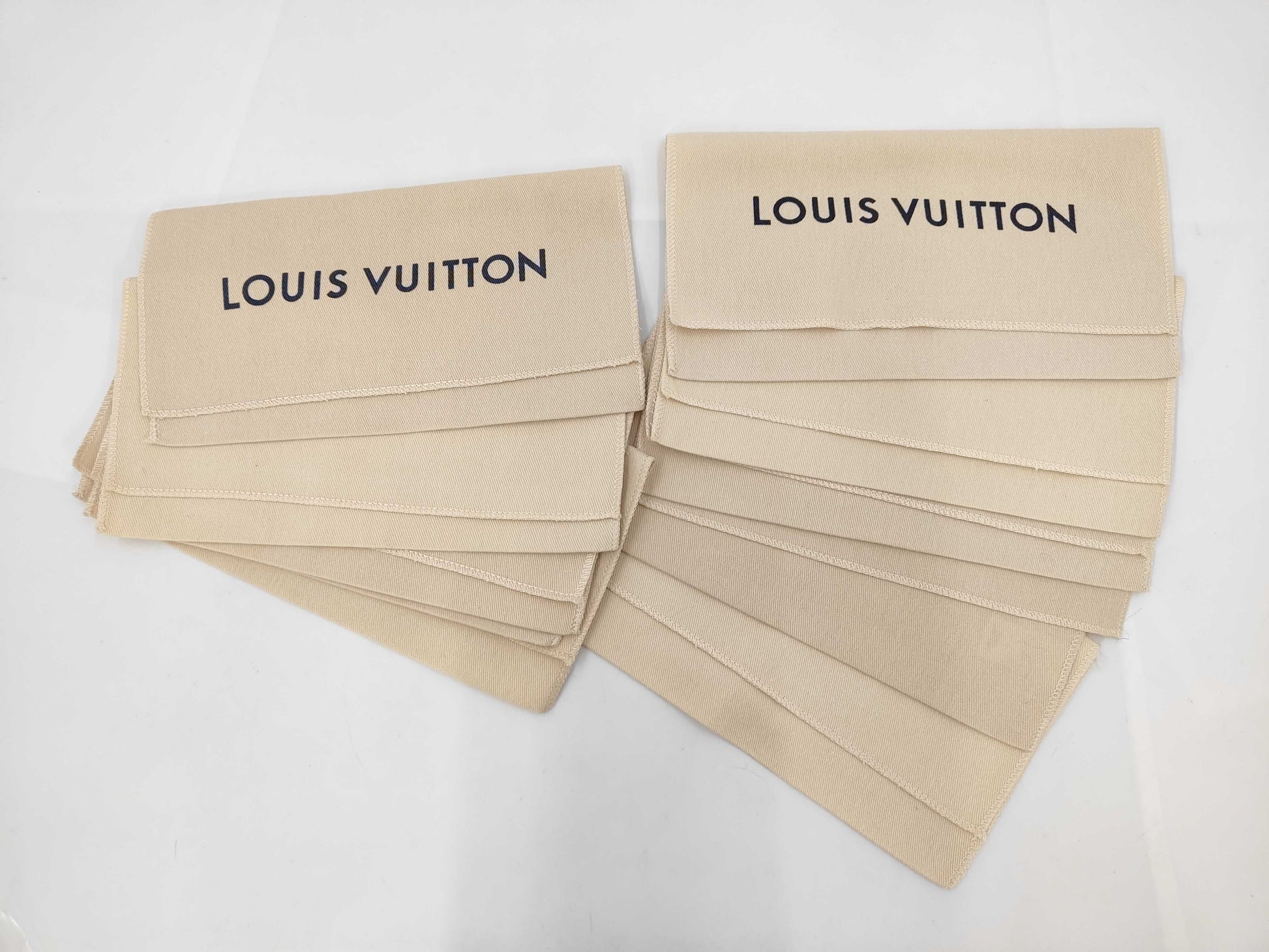 LOUIS VUITTON Current Dust Bags for Long Wallets, 10-Pack, Dust Bags 