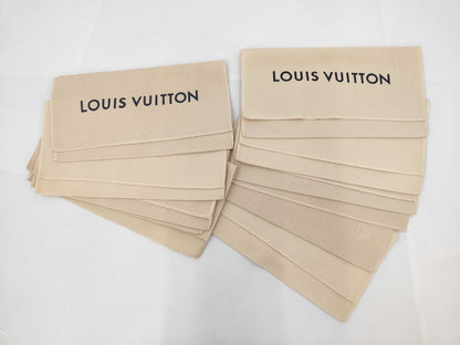 LOUIS VUITTON Current Dust Bags for Long Wallets, 10-Pack, Dust Bags 
