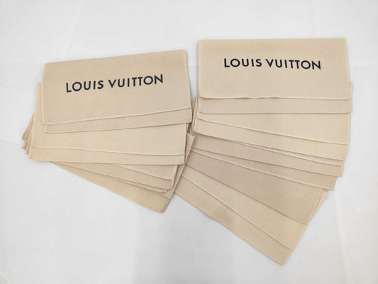 LOUIS VUITTON Current Dust Bags for Long Wallets, 10-Pack, Dust Bags 