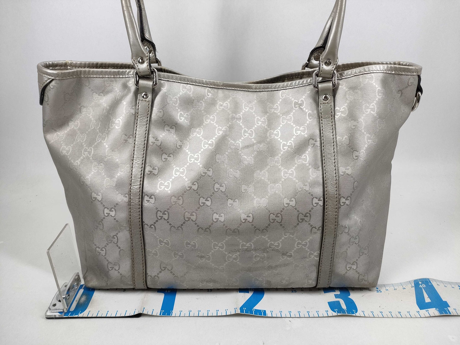 GUCCI GG Canvas Abbey GG Canvas Tote Bag