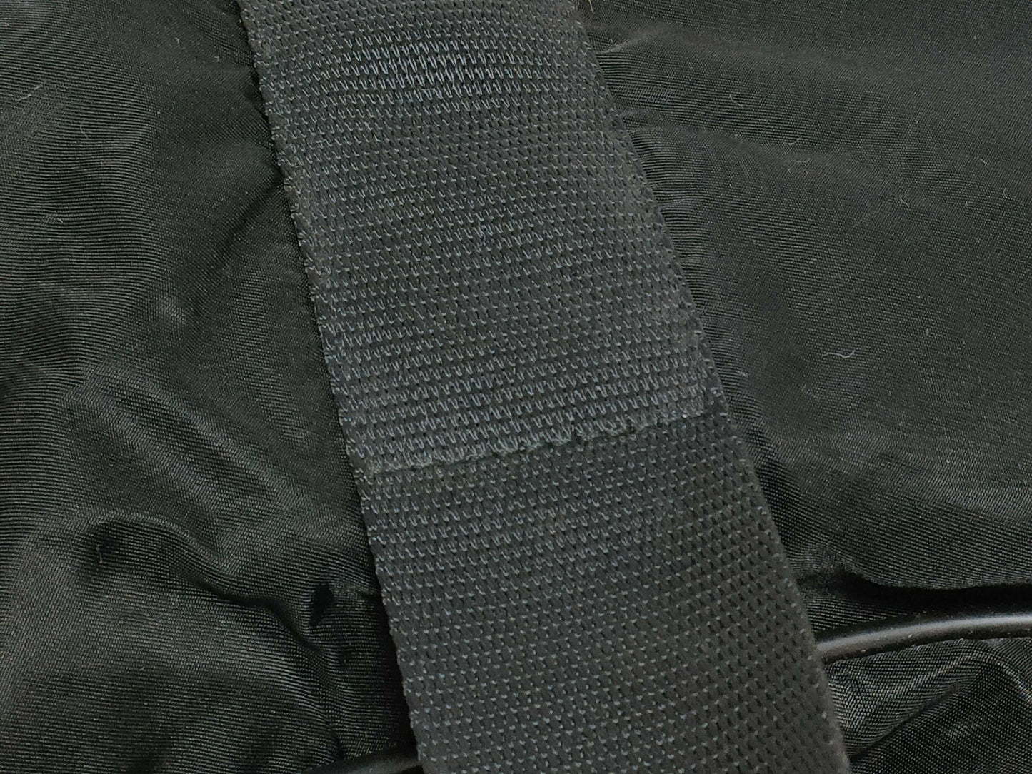 PRADA Nylon Tessuto Triangle Logo Boston Bag