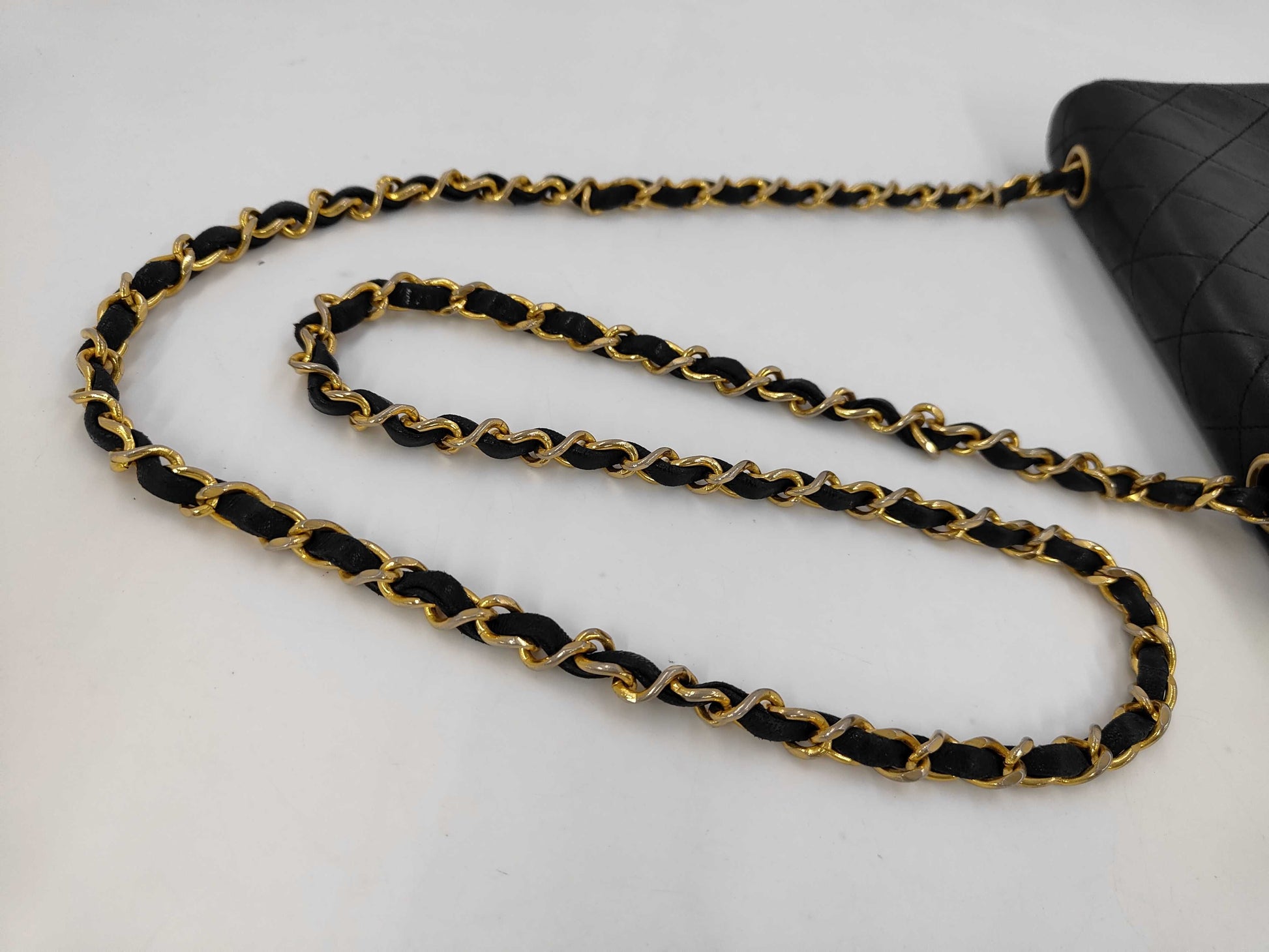 CHANEL Lamb Mini Medium No. 1 Seal Shoulder Bag