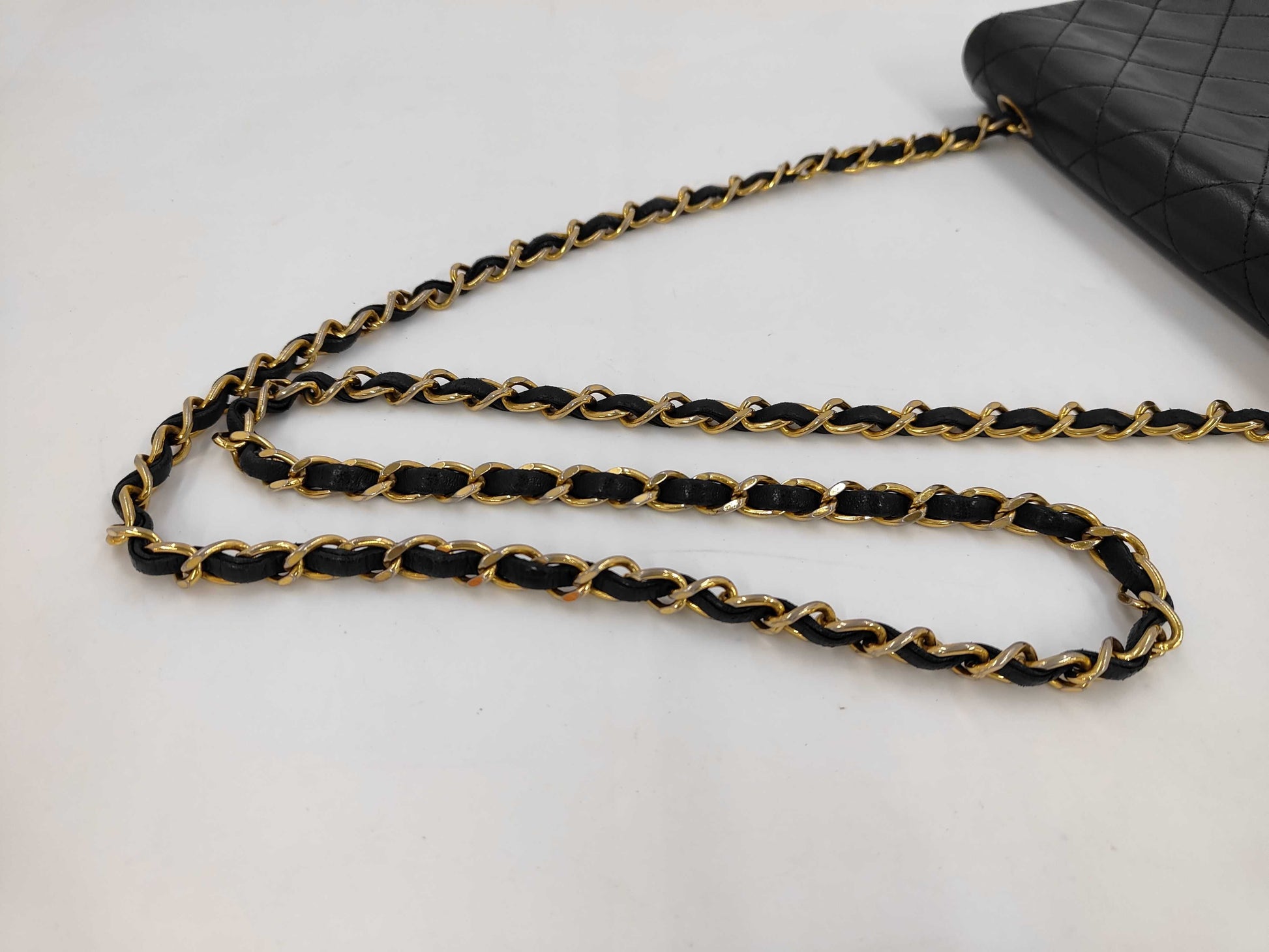 CHANEL Lamb Single Flap No. 1 Seal Shoulder Bag