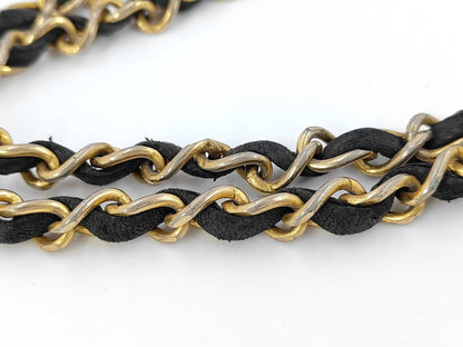 CHANEL Lamb W-Flap 23 No. 1 Seal Shoulder Bag