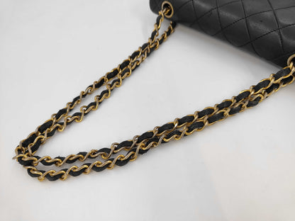 CHANEL Lamb W-Flap 23 No. 1 Seal Shoulder Bag