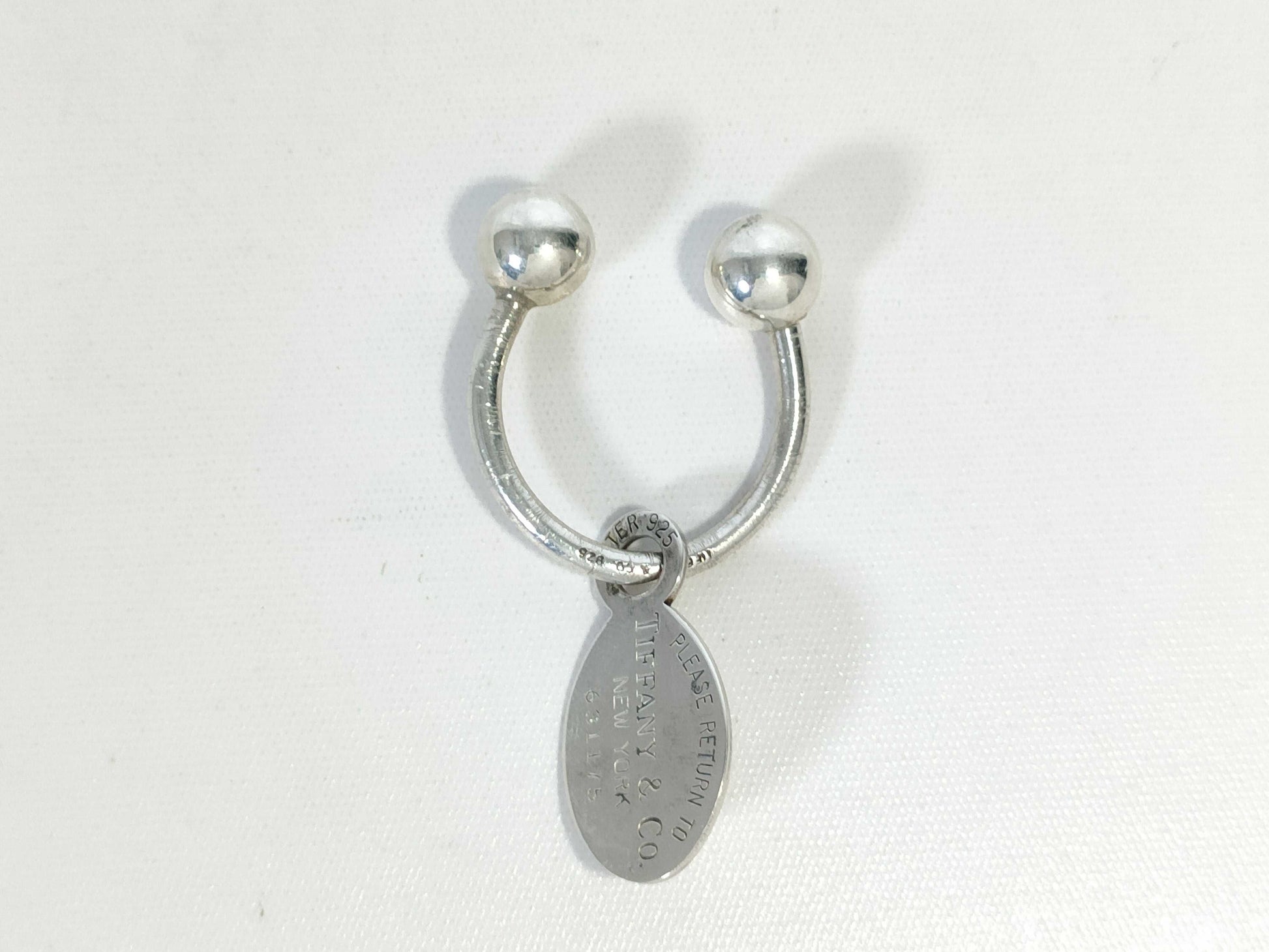 Tiffany & Co. Return to Key Ring 925 Key Case/Key Holder