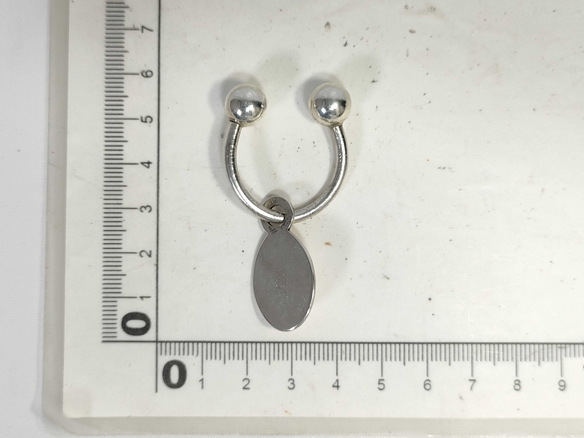 Tiffany & Co. Return to Key Ring 925 Key Case/Key Holder