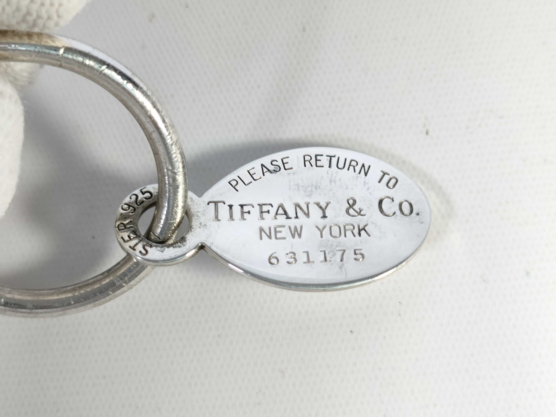 Tiffany & Co. Return to Key Ring 925 Key Case/Key Holder