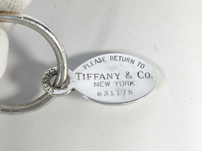 Tiffany & Co. Return to Key Ring 925 Key Case/Key Holder
