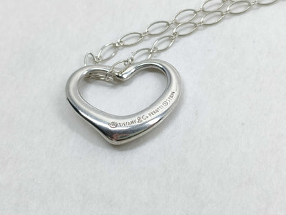 Tiffany & Co. Open Heart 925 Necklace